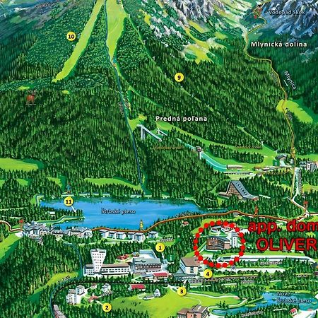 Strbske Pleso Rezidencia Oliver - Apartman 16A Exteriör bild